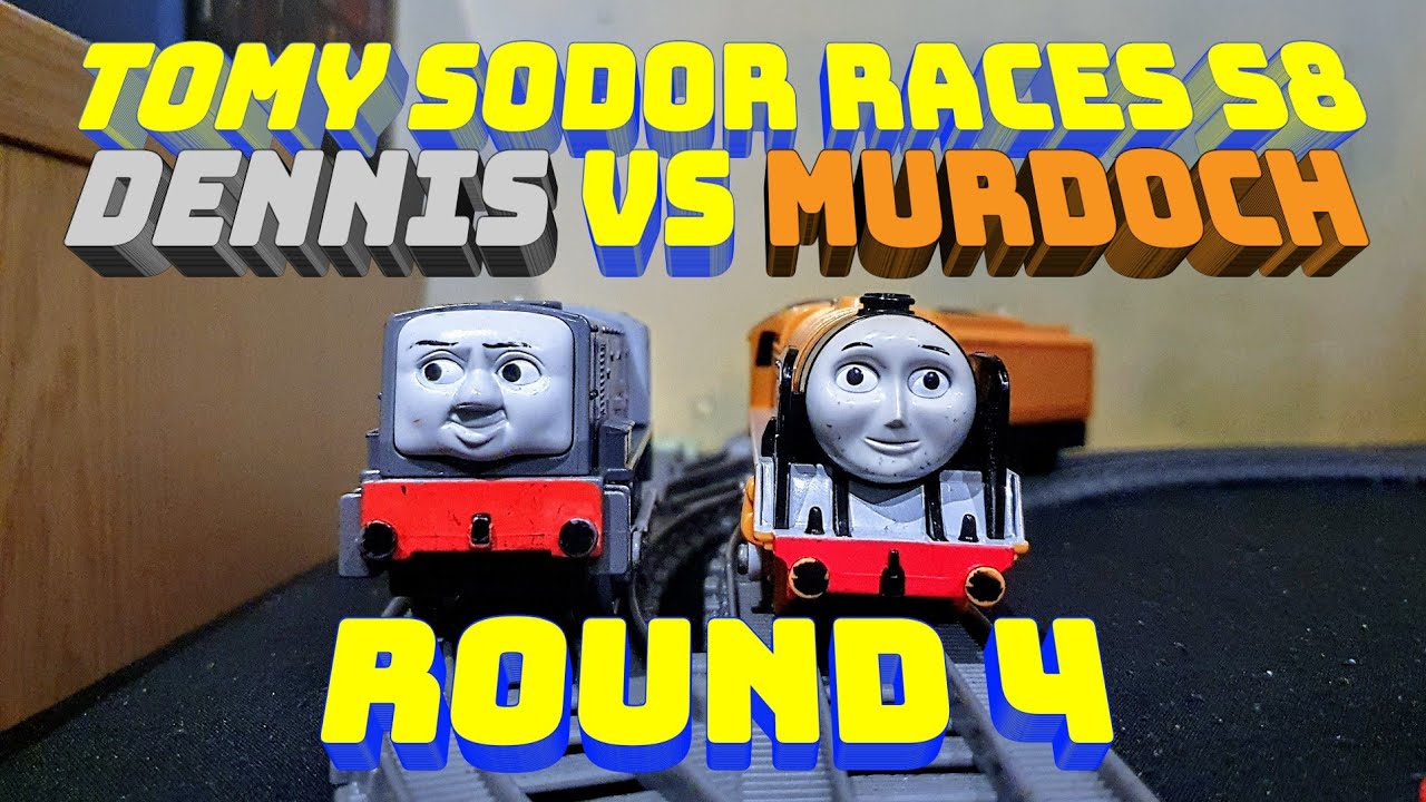 Tomy Sodor Races: Dennis vs Murdoch S8 Round 4, Race 1!