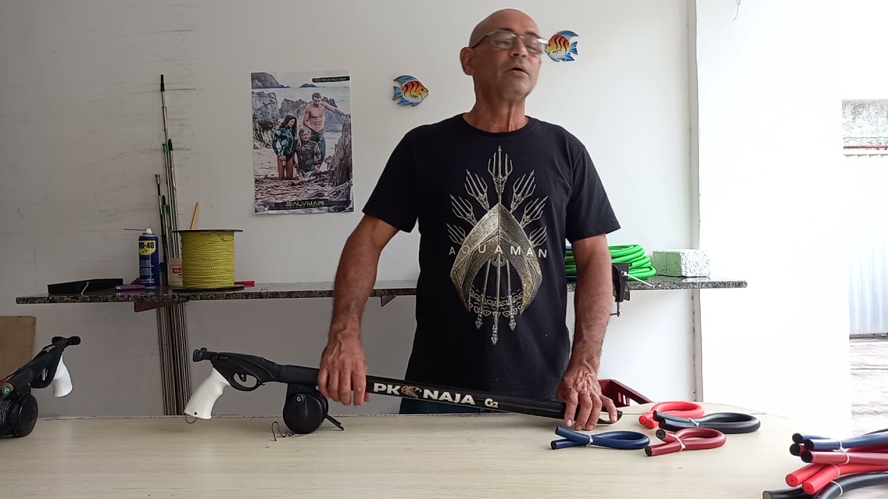 Configuração de arbalete parte 1. Elastico 1 de 2