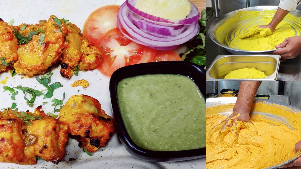 Chicken Achari Tikka | रेड और येलो मसाले से चिकन अचारी टिक्का बनाना सिखे | À la carte Style