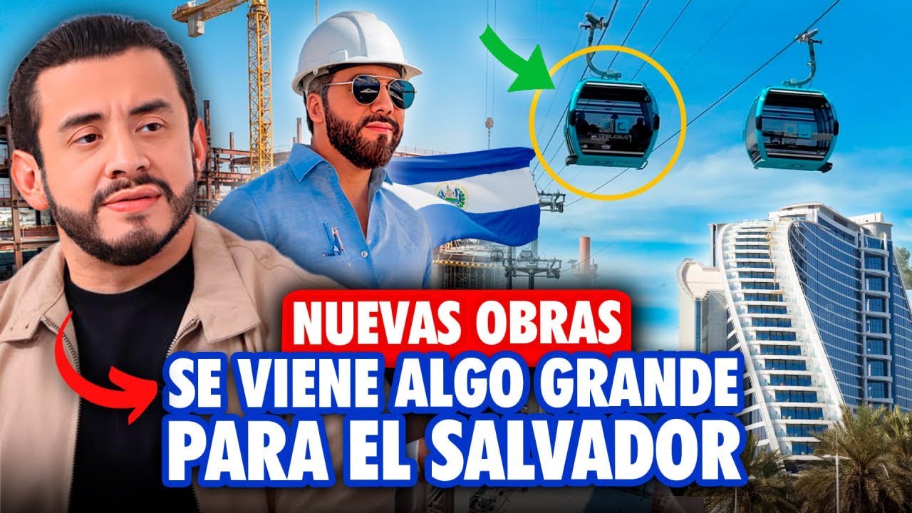 Ministro revela nuevas MEGA OBRAS de Nayib Bukele que cambiarán por completo El Salvador en 2026 🔥