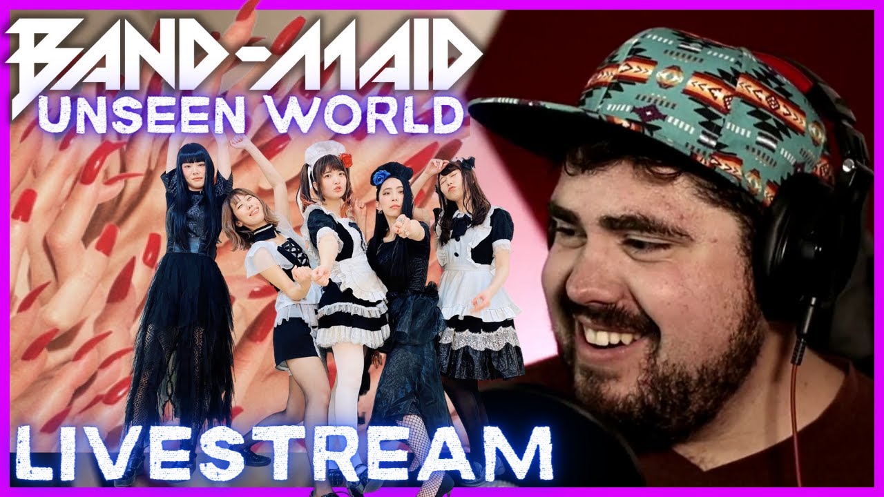 10.23.21 Livestream: Exploring UNSEEN WORLD by BAND-MAID! Live Musician Reactions