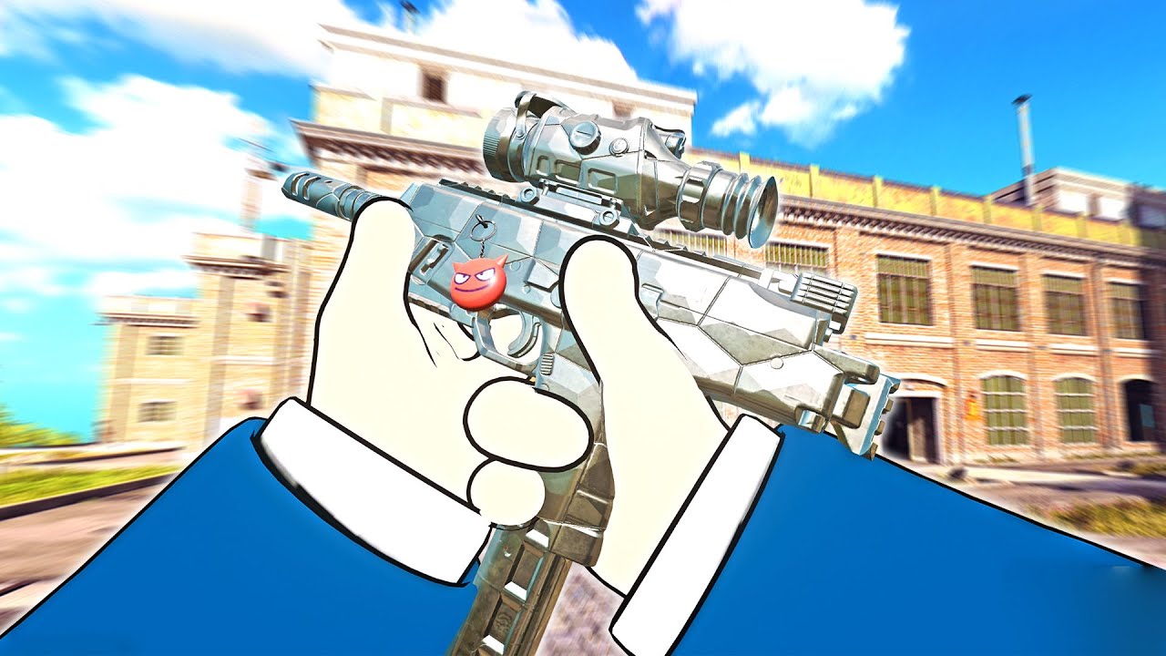 I Won using ONLY this CURSED SMG on Rebirth Island (Warzone)