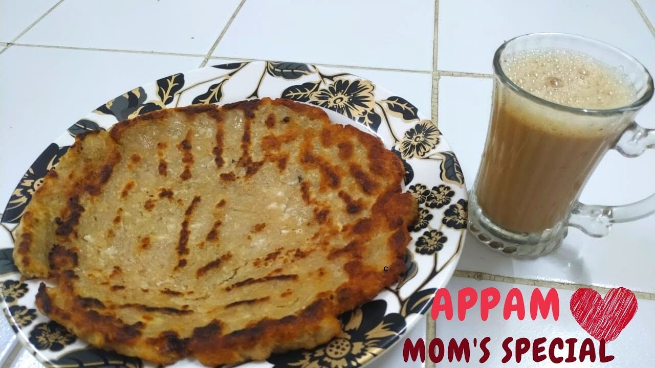 Simple Appam / Mom's recipe