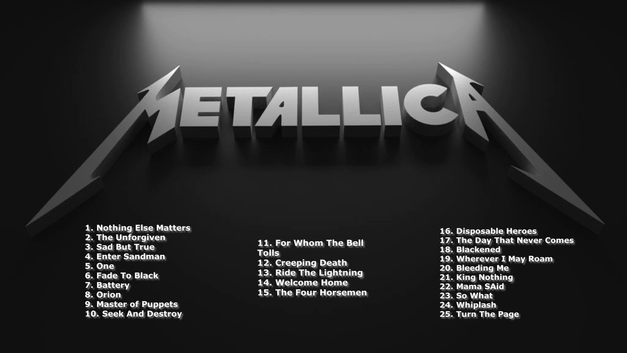The Best of Metallica - Non Stop Compilation