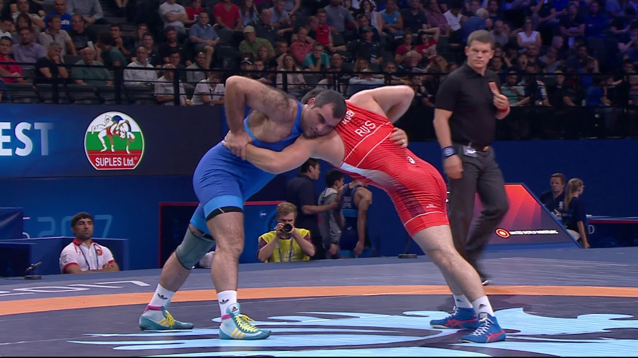 1/2 FS - 97 kg: A. SADULAEV (RUS) df. G. KETOEV (ARM) by VPO, 2-0