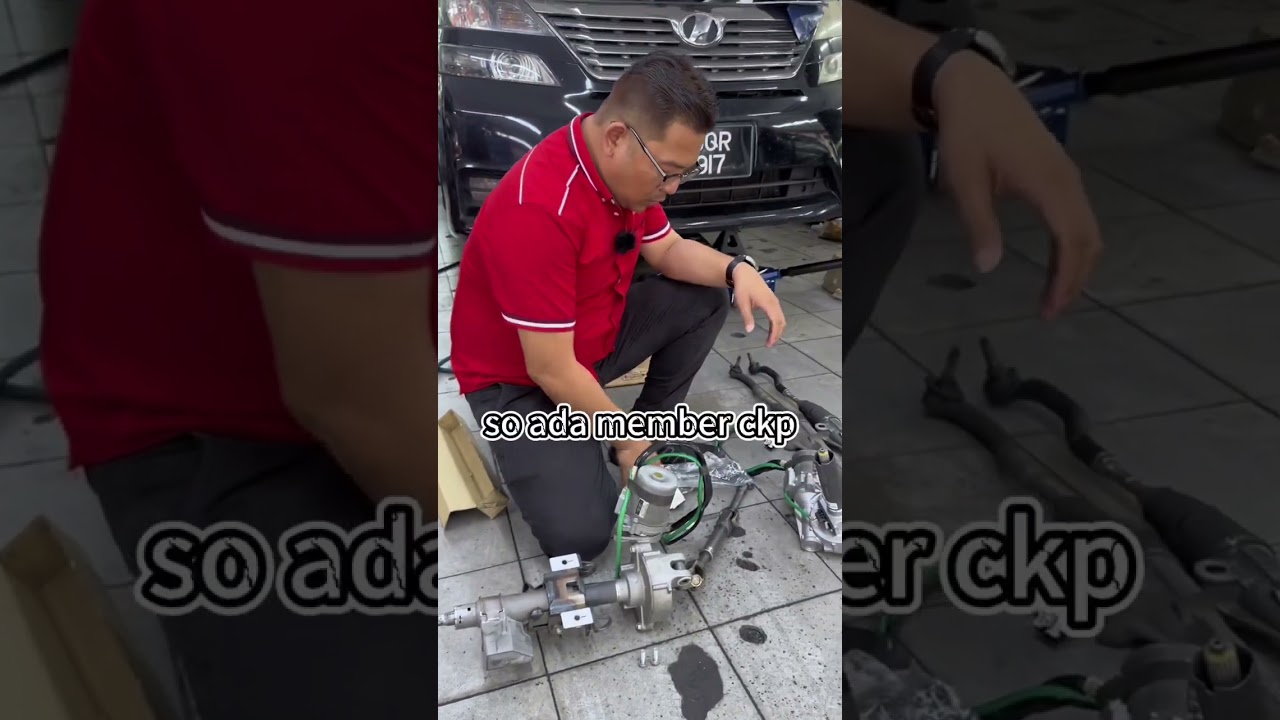 Vellfire Alphard Steering System Lagi 😎