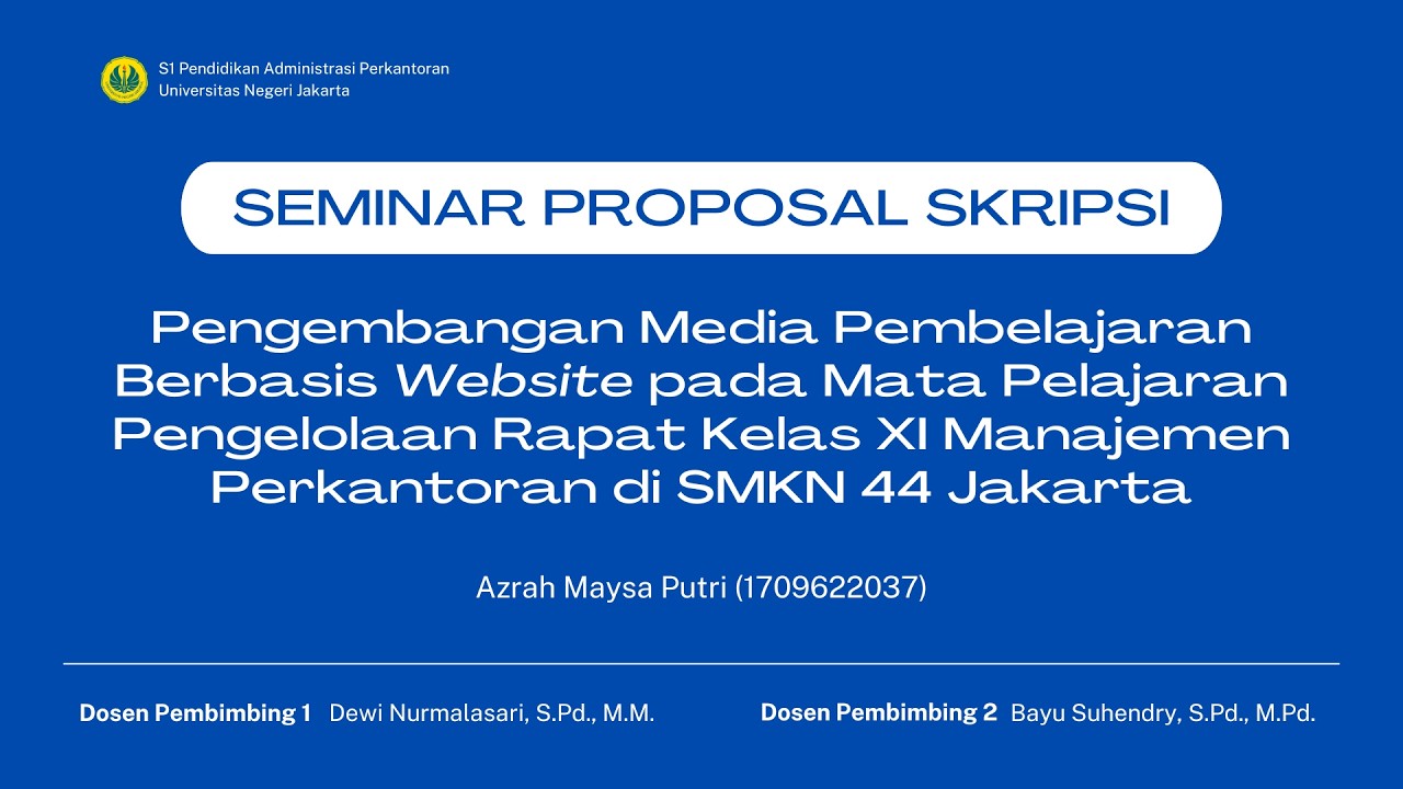 Seminar Proposal Skripsi - Azrah Maysa Putri (1709622037)