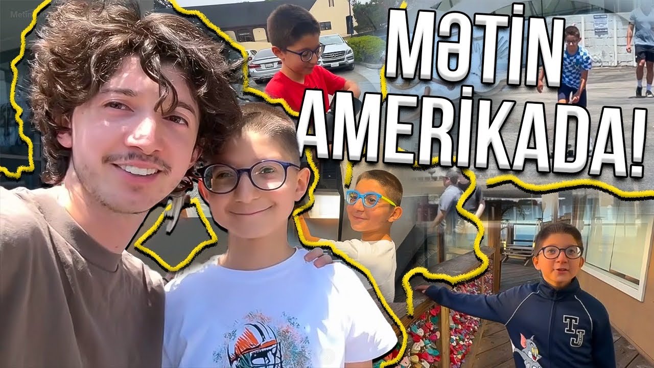 Qardaşım 10 Yaşında Amerikada! - VLOG