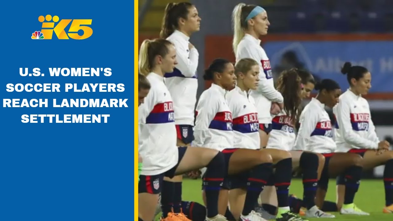 US Women's Soccer players reach landmark $24 million settlement with Soccer Federation