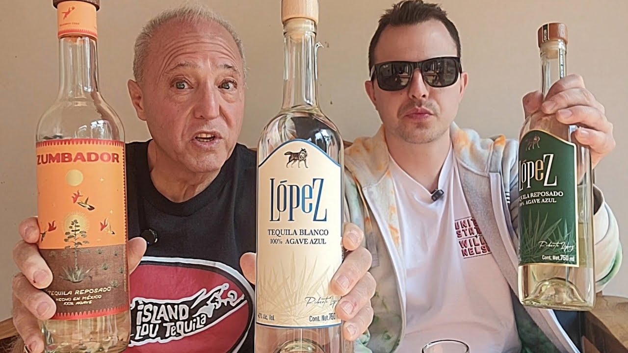 Lou & Dan Agave With Zumbador & Lopez Tequilas... The Absolute Best In Their Price Range