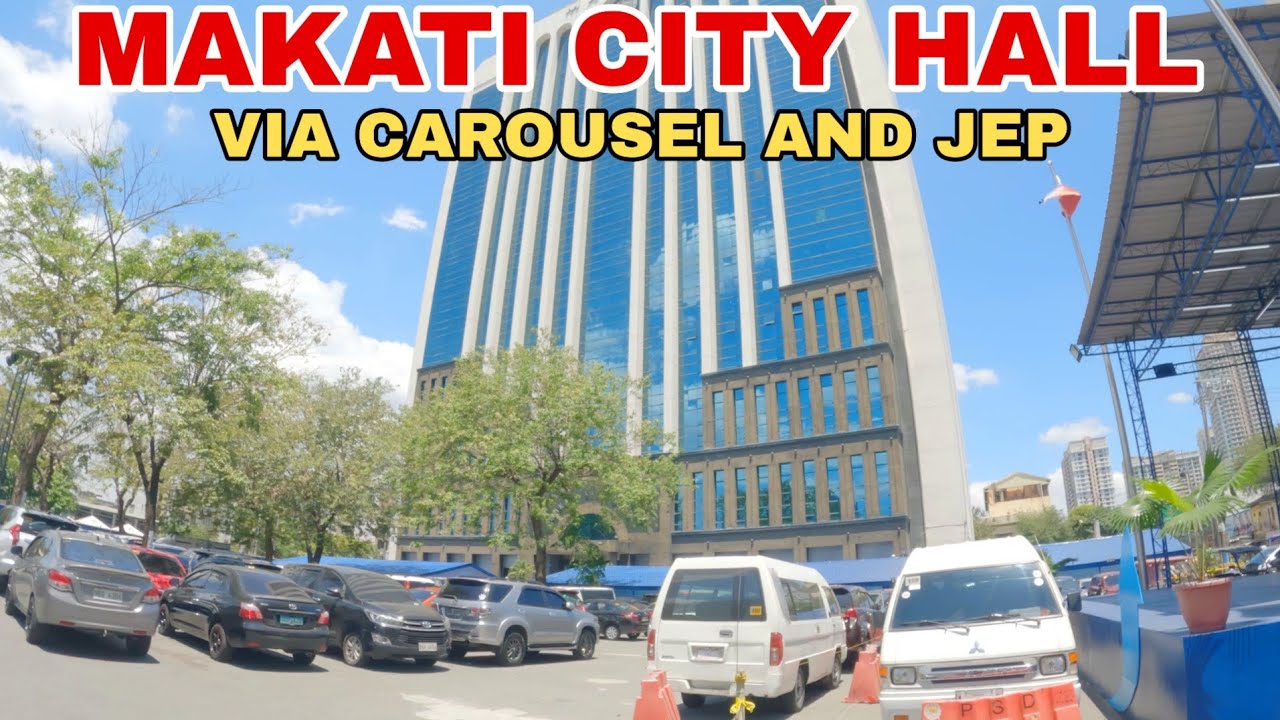 Paano pumunta ng makati city hall via carousel and jep