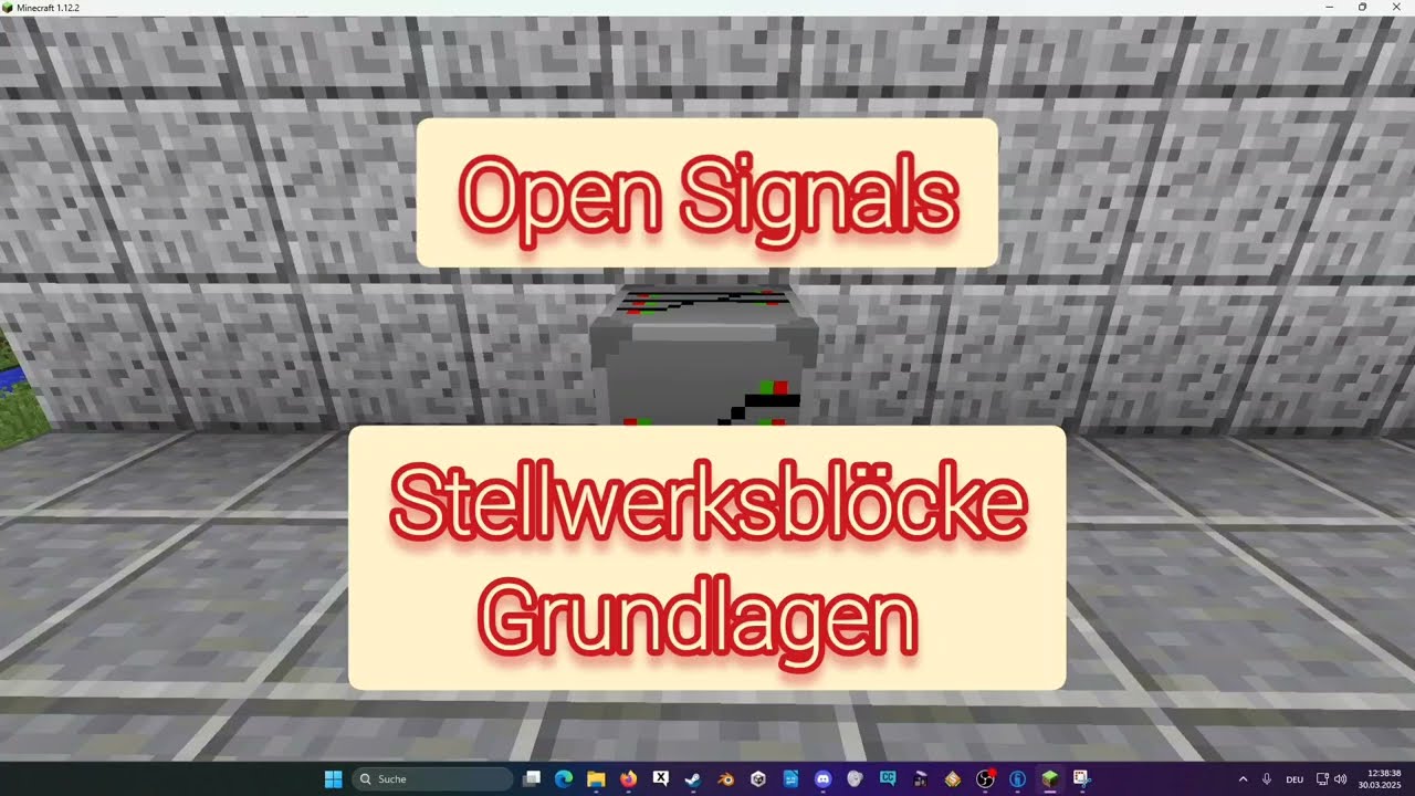 Open Signals: Stellwerksblock Grundlagen
