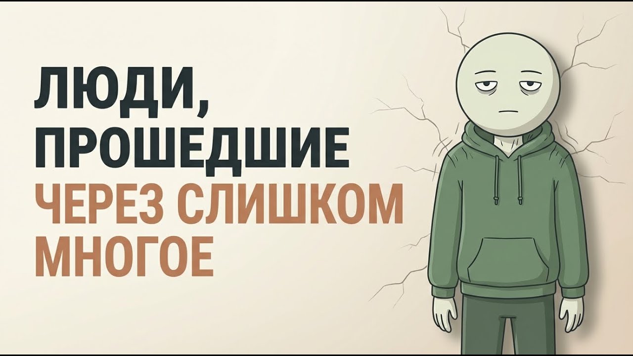 Почему люди, пережившие слишком многое, чувствуют иначе
