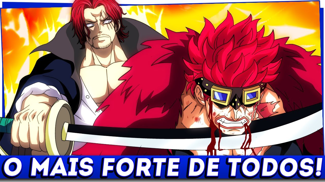 ACABOU A COMPETI&Ccedil;&Atilde;O! SHANKS DESTR&Oacute;I EUSTASS KID e PROVA SER O YONKOU MAIS FORTE - ONE PIECE 1079