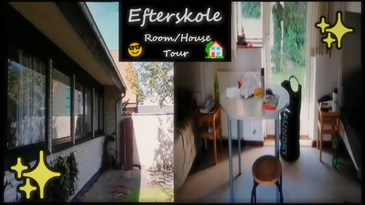 Efterskole room/house tour 🏘️🏫