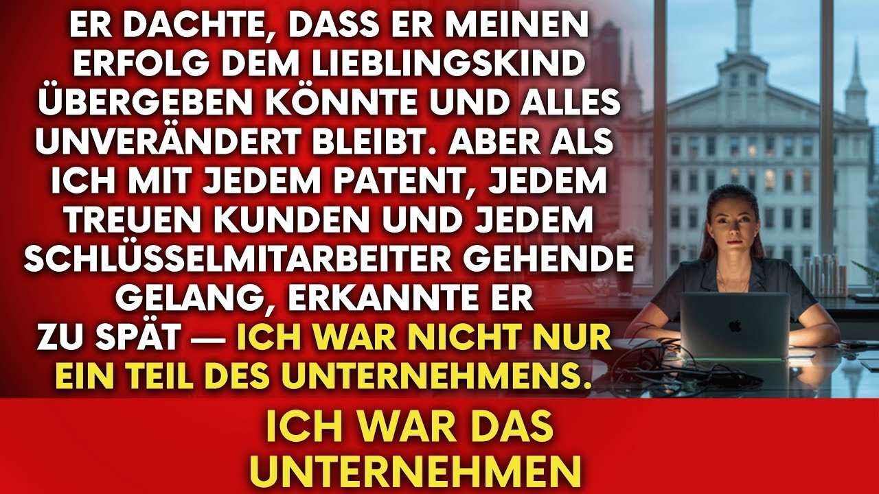 Ich baute mein Unternehmen auf 50 Mio  auf – dann sagte Dad  ‚Dein Bruder ist CEO‘, ich ging