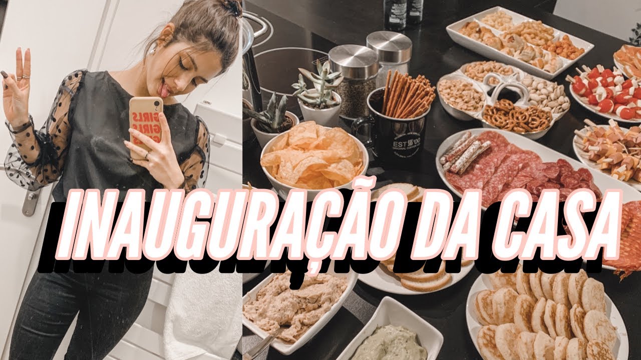 FESTA DE INAUGURAÇÃO DA CASA NOVA