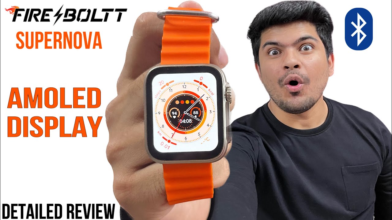 Fire-boltt Supernova Bluetooth Calling SmartWatch Detaild Review In HINDI | buy or not!