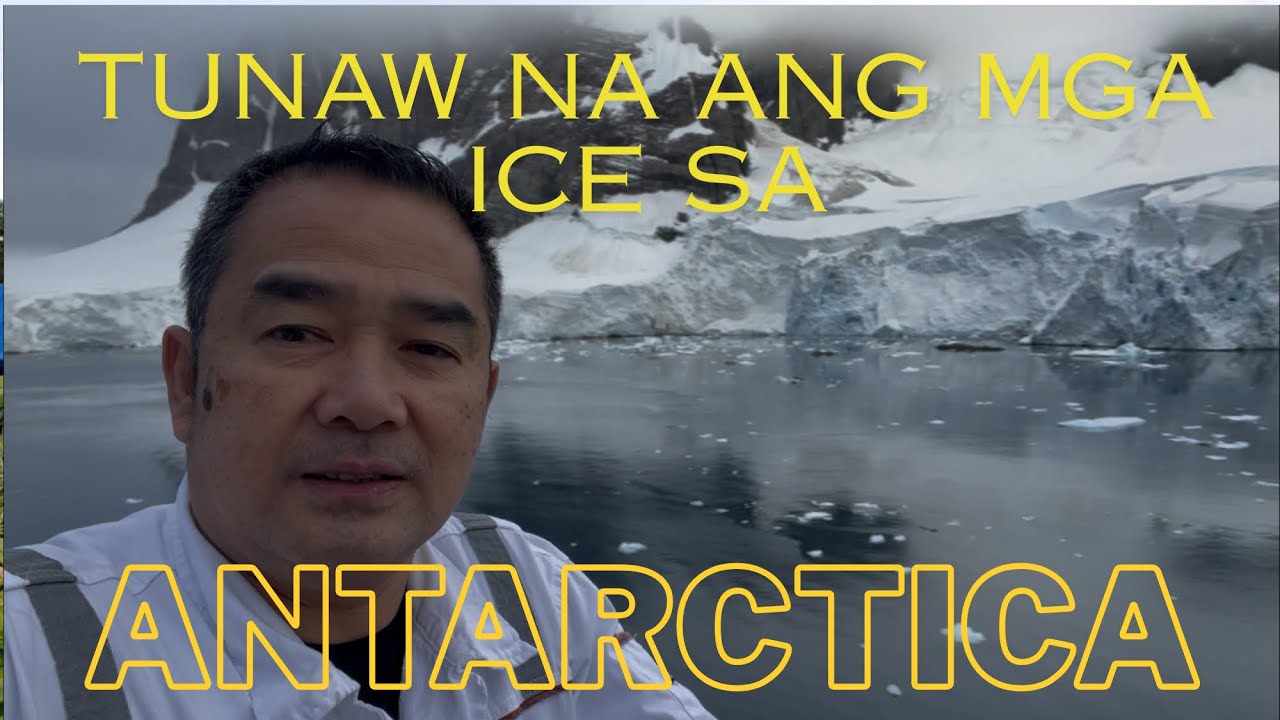 Tunaw na mga ice sa Antarctica 