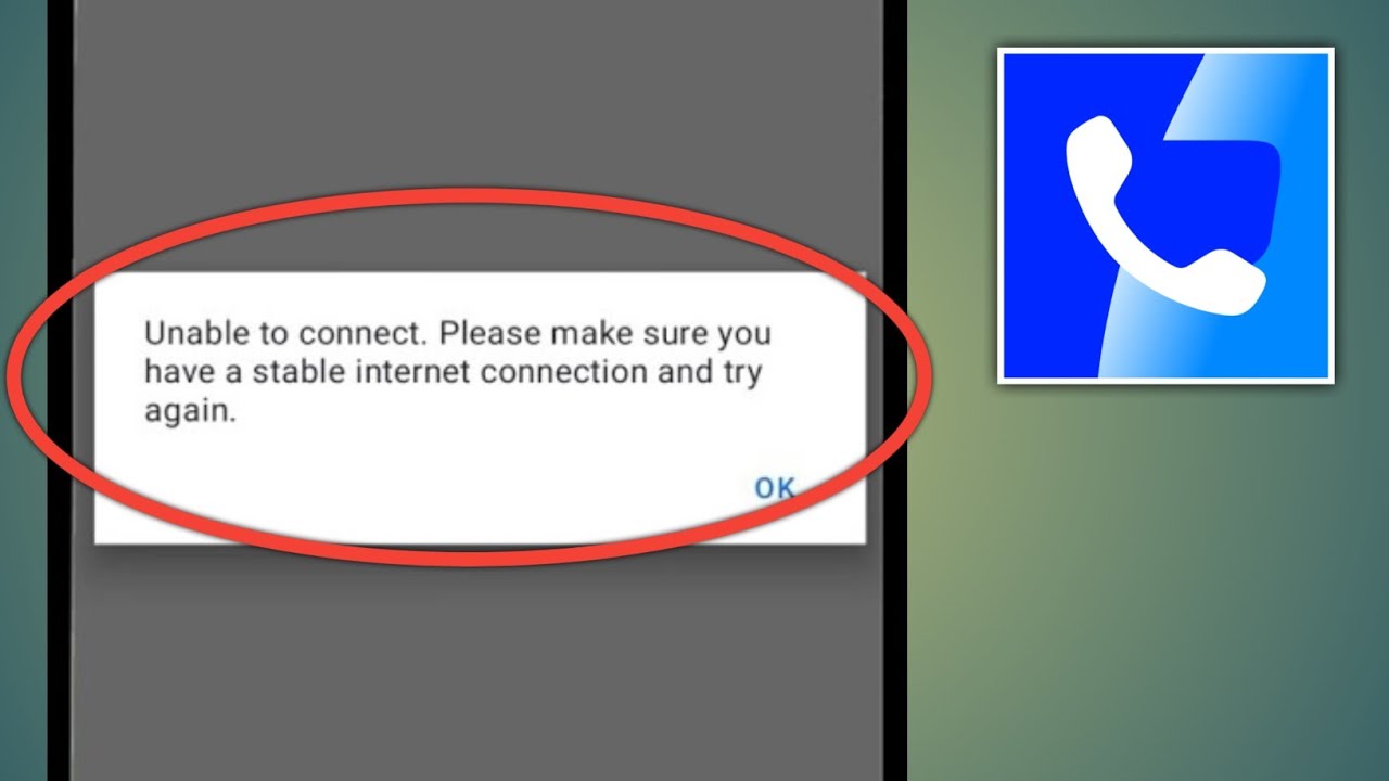 Truecaller Unable To Connect Try Again Later | Unable To Connect Truecaller Android