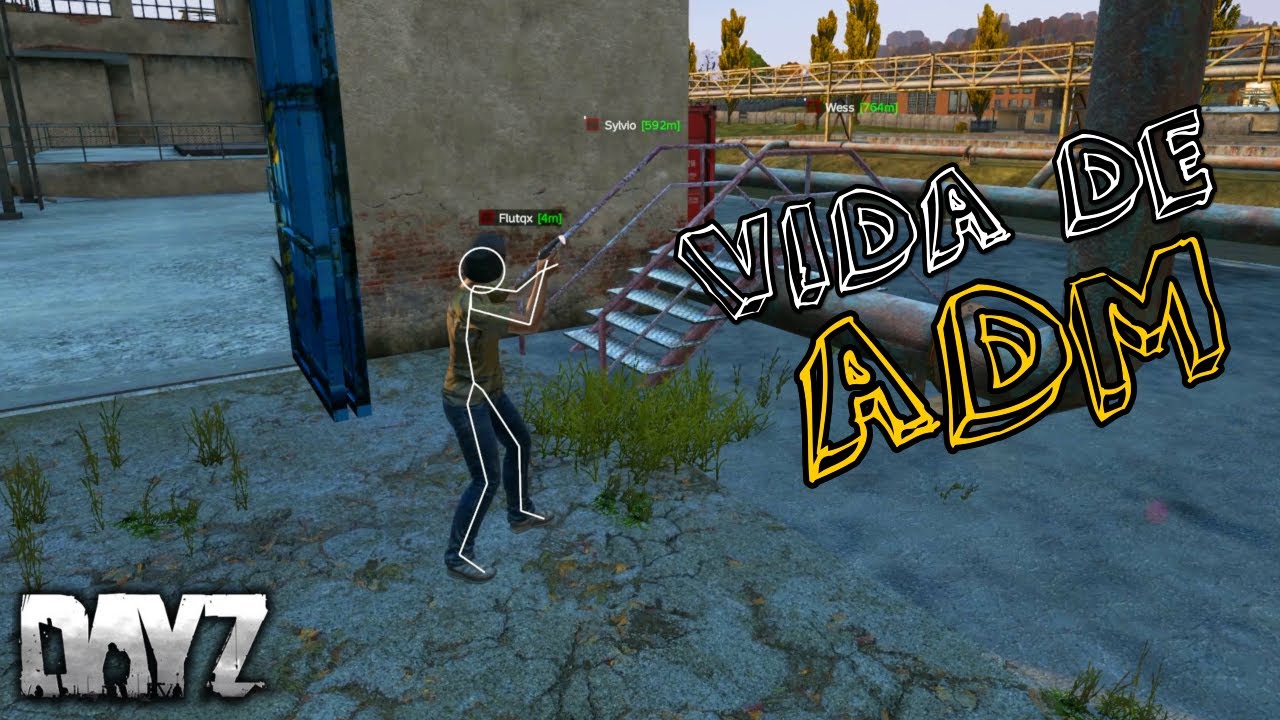 VIDA DE ADM - o HACKER CAIU na MINHA ARMADILHA - DayZ