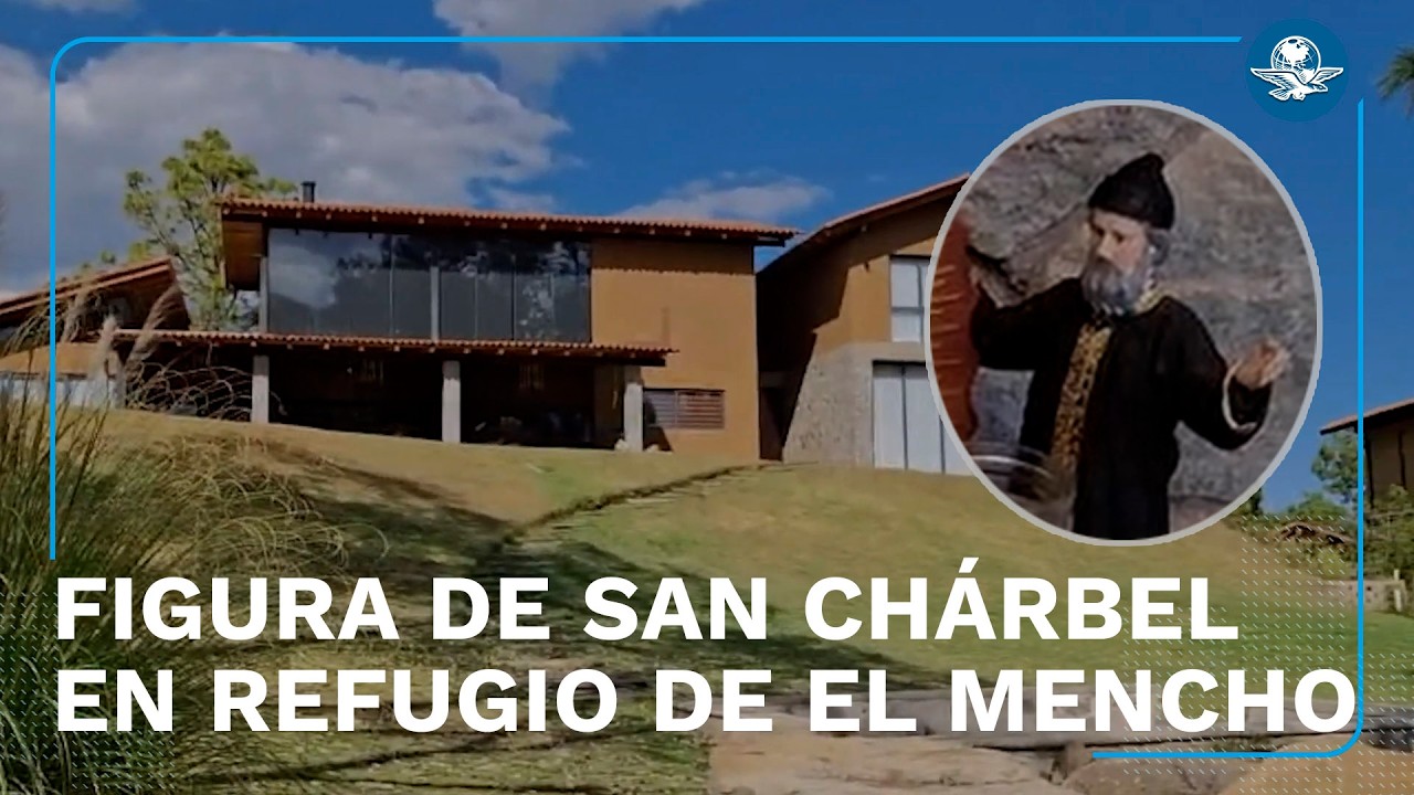 Hallan figura de San Chárbel en refugio de “El Mencho