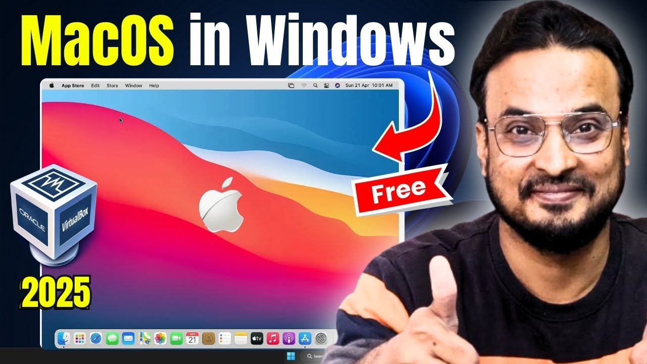 Install MacOS in Virtualbox on Windows PC (FREE)⚡️2025 Hindi
