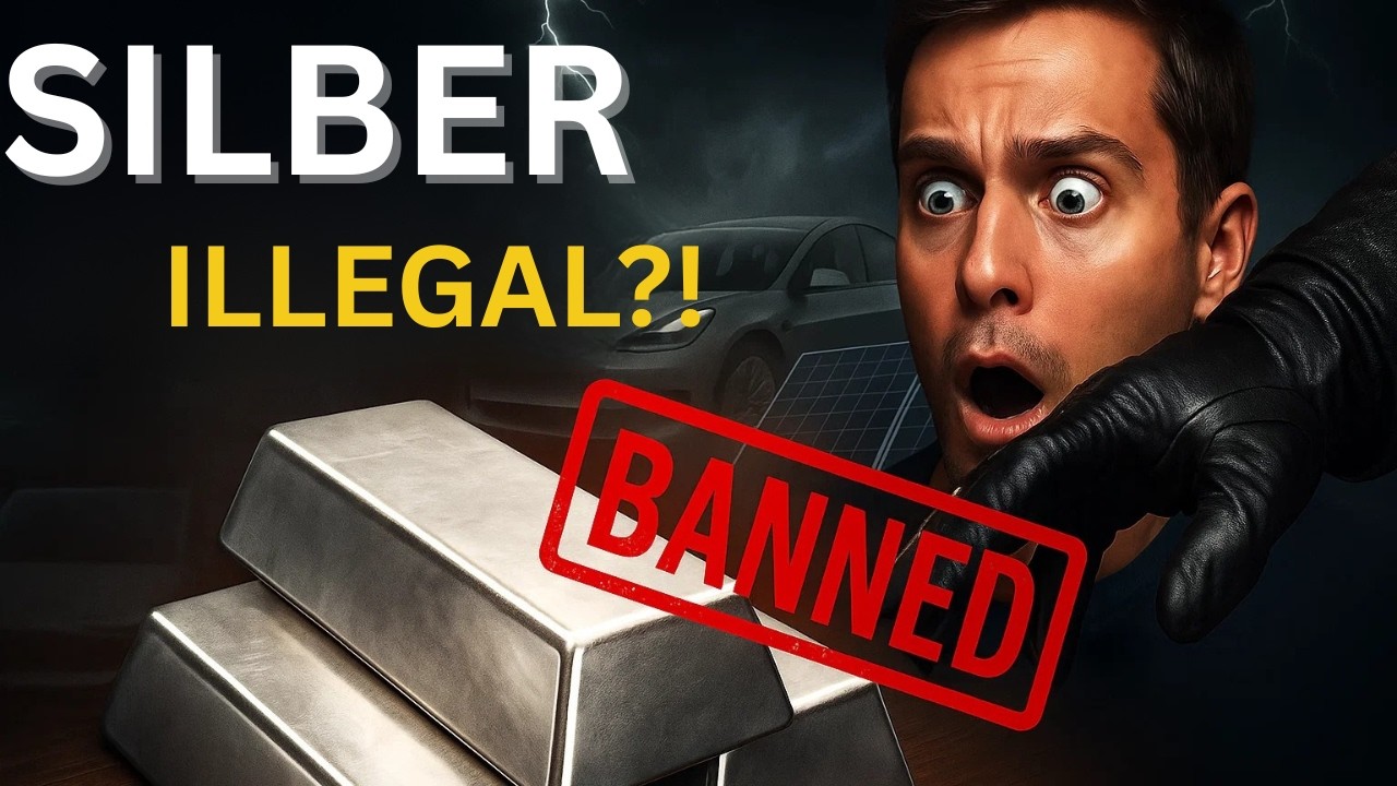 VORSICHT‼ SILBERVERBOT wird kommen‼️ Warum DU bald kein Silber mehr besitzen darfst😨