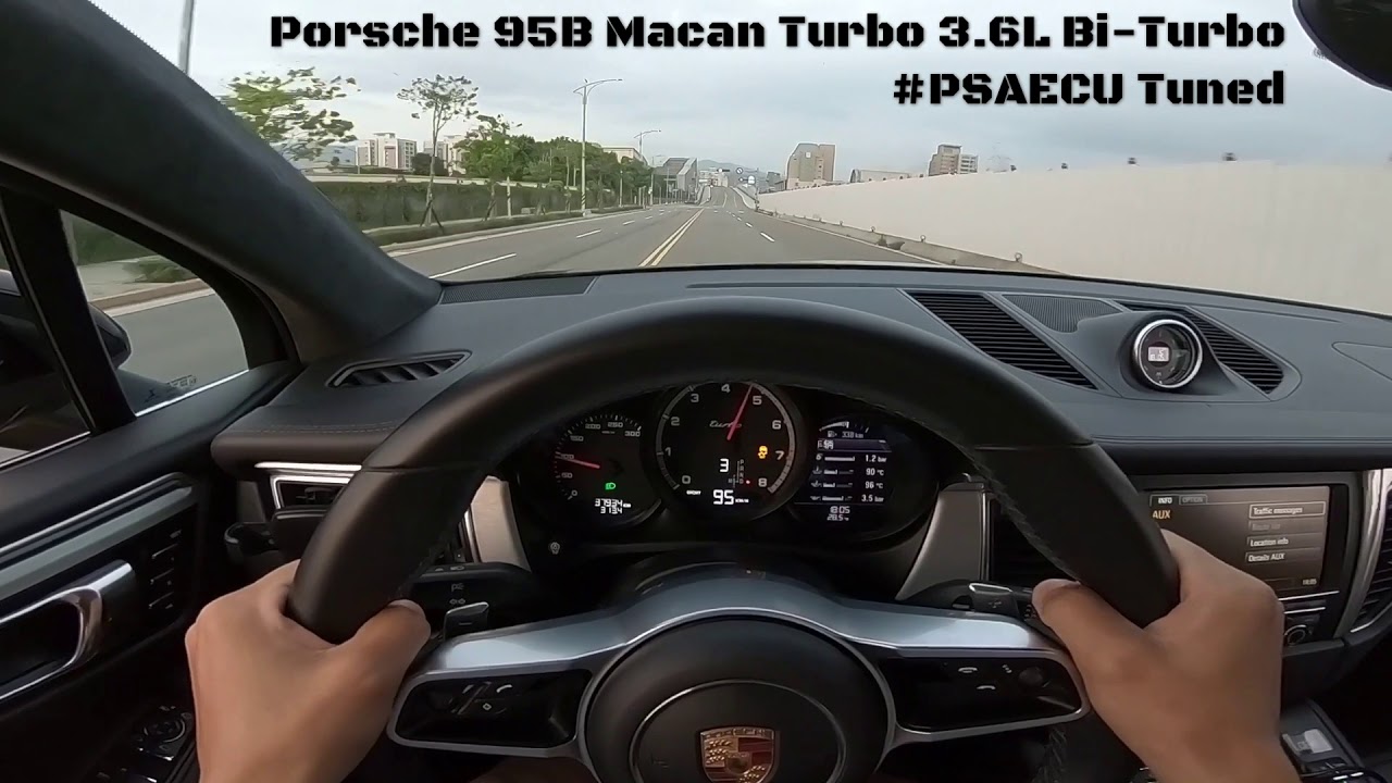 Porsche 95B Macan Turbo 3.6L V6 Bi-Turbo / #PSAECU Tuned