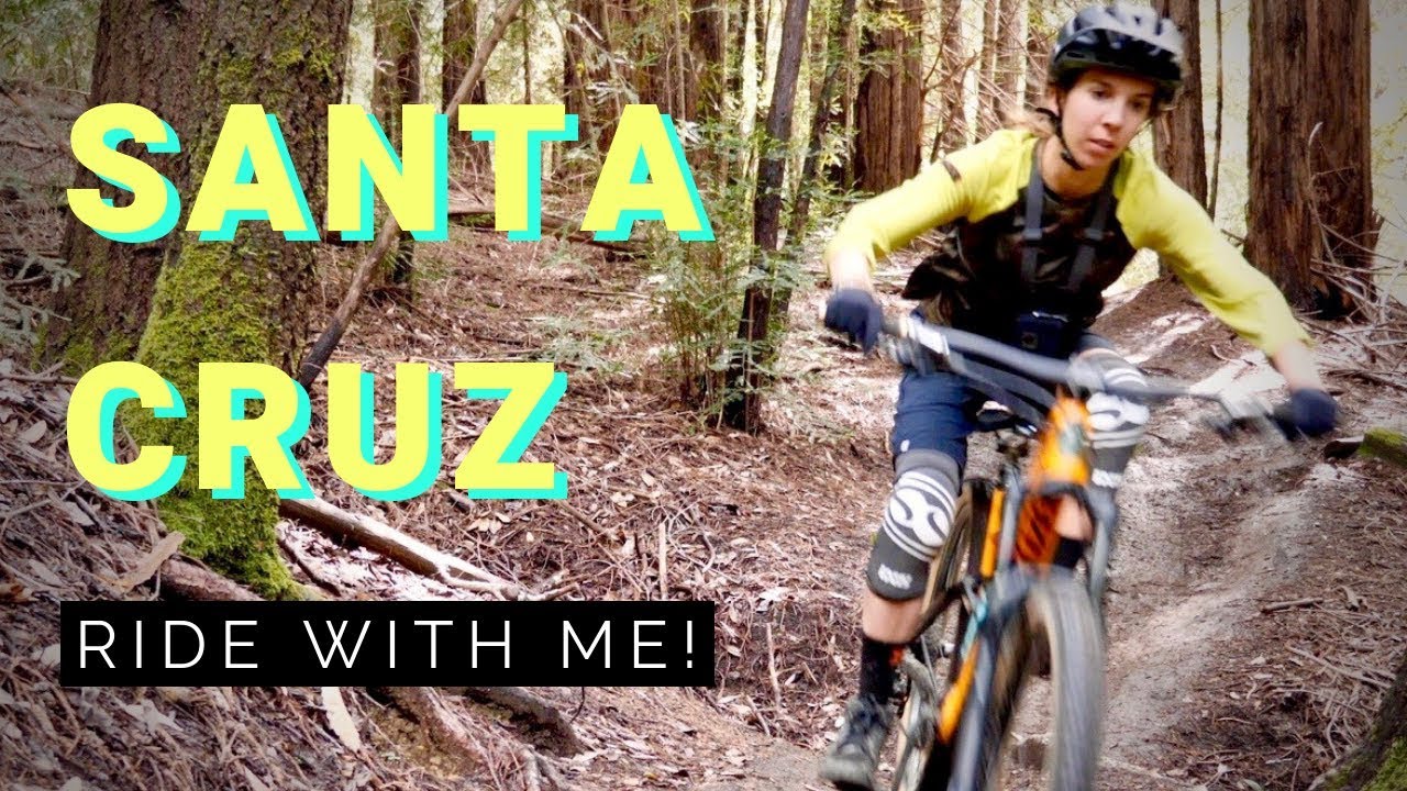 Mountain Biking the Soquel Demonstration Forest, Santa Cruz, California