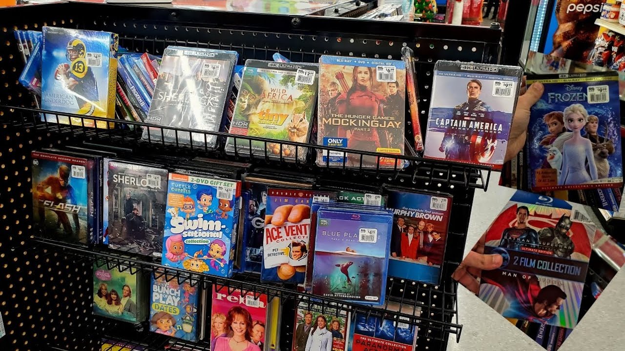 Big Lots 4K Blu-ray and DVD Vlog #1
