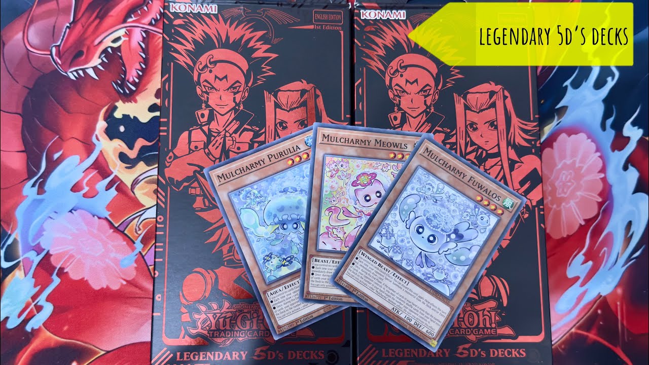 Yu-Gi-Oh 5D’s Trở Lại! Mở Hộp Legendary Decks + Đánh Giá Giá Trị