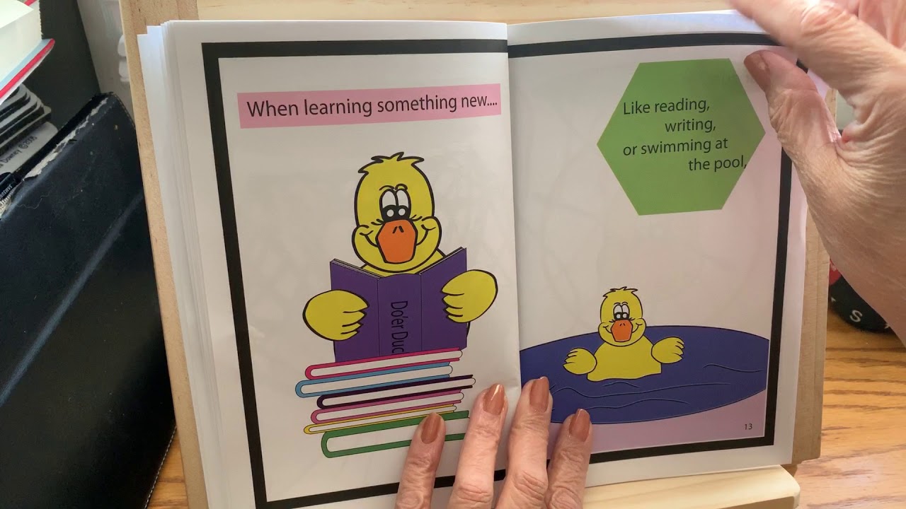 Let's Persevere starring Do'er Duck. How to teach perseverance.