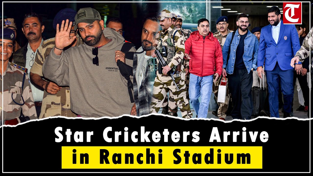 Virat Kohli, Rohit Sharma & Quinton De Kock Arrive in Ranchi Ahead of India-SA ODI