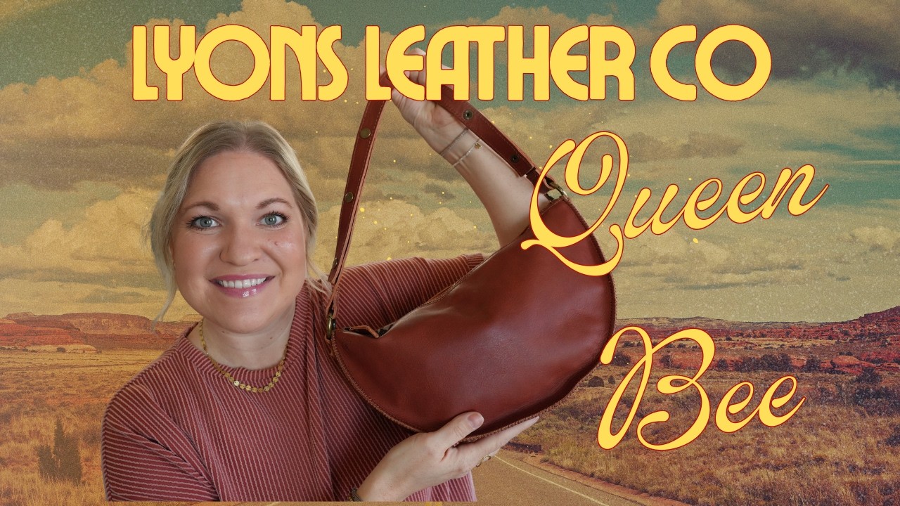Обзор кожаной сумки Queen Bee от Lyons Leather Co.