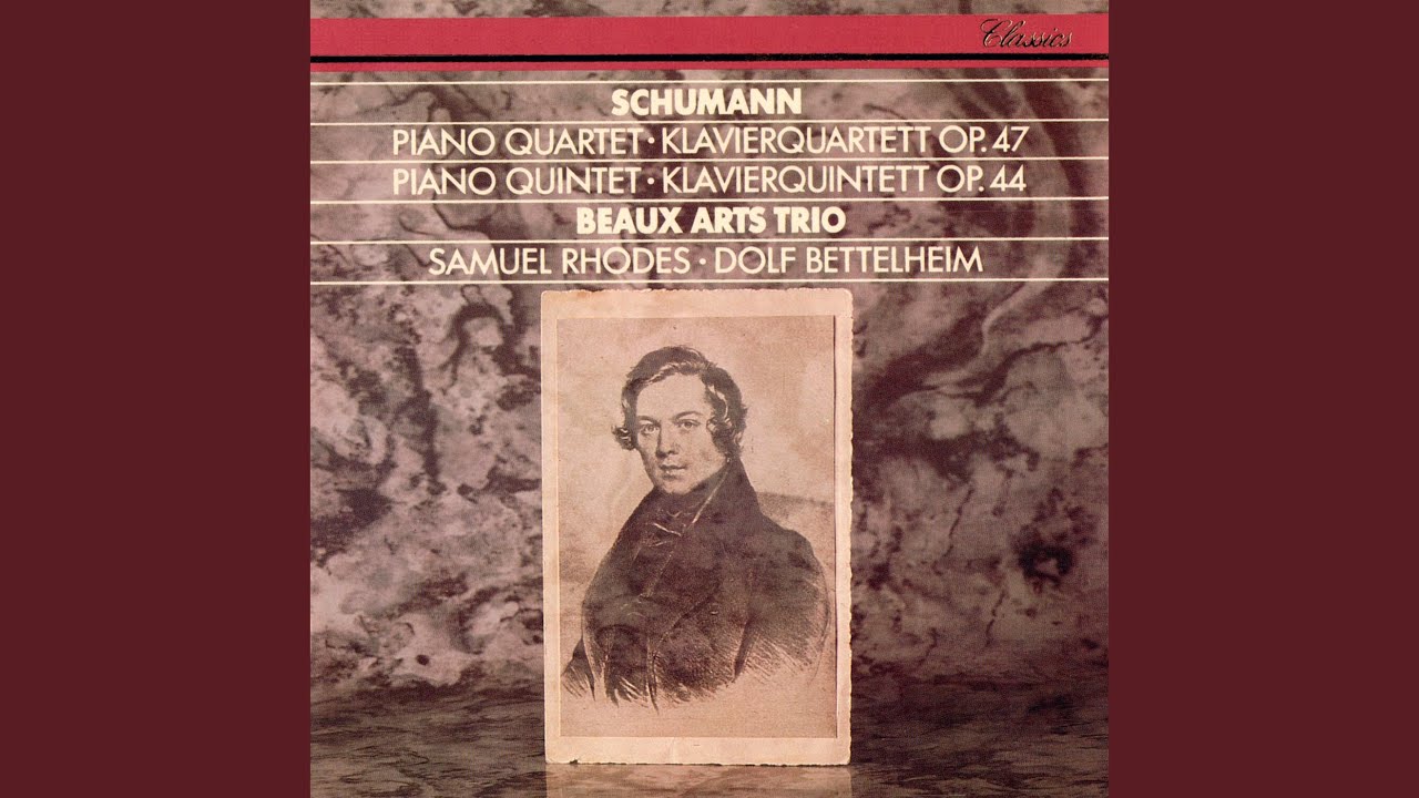 Schumann: Piano Quartet in E-Flat Major, Op. 47: III. Andante cantabile