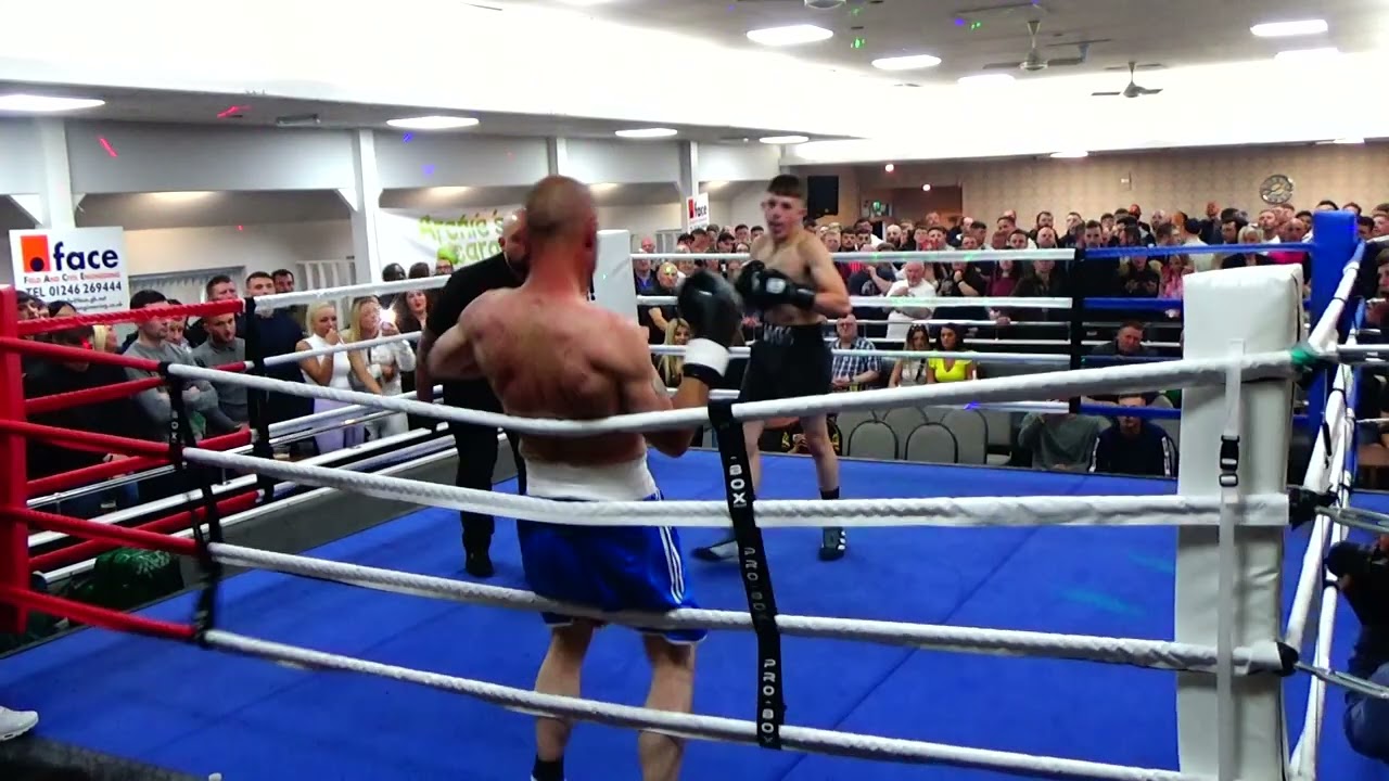 Mark Holmes Boxing. Leeds. May. 2022. Bout 1.