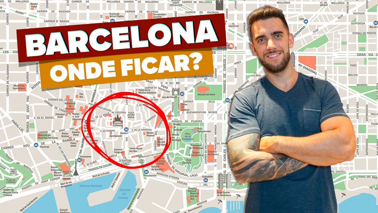 Onde ficar em BARCELONA! Os melhores bairros e regiões! E como economizar muito no hotel!