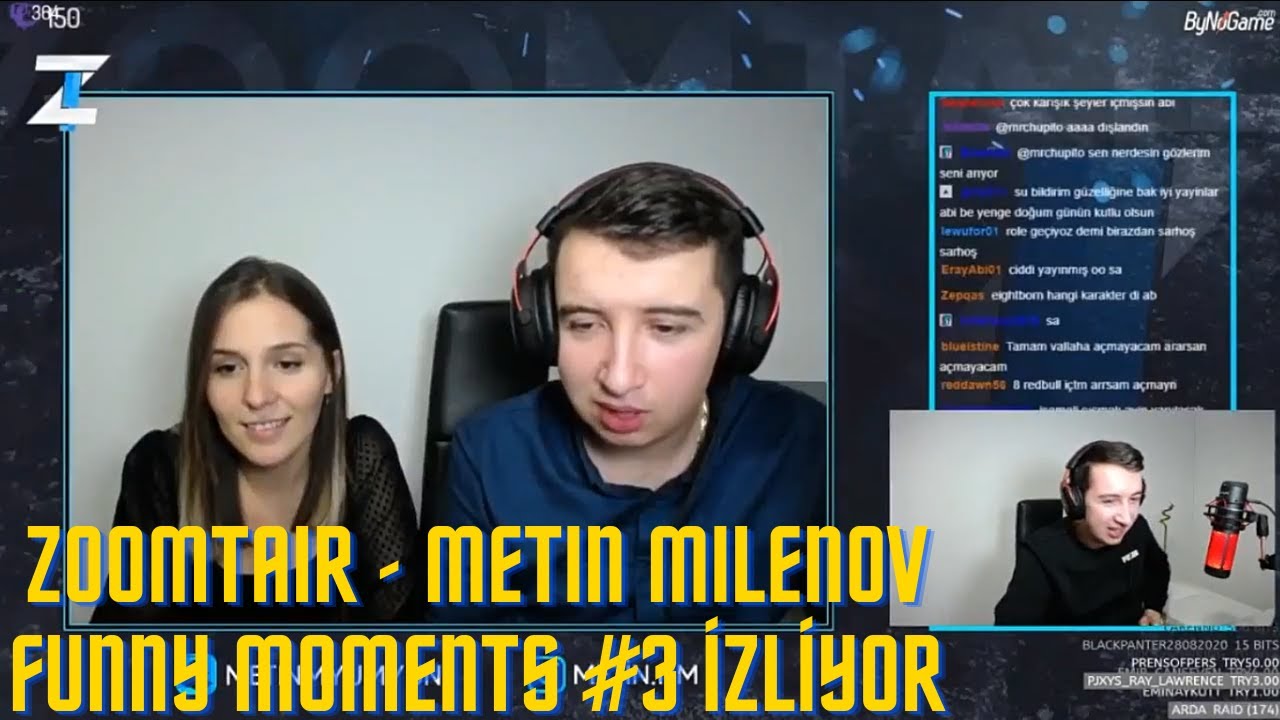 Zoomtair - METiN MILENOV FUNNY MOMENTS #3 İzliyor