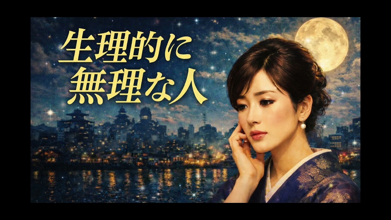 【演歌】『生理的に無理な人』 AI 演歌歌手　難都　鳴子　