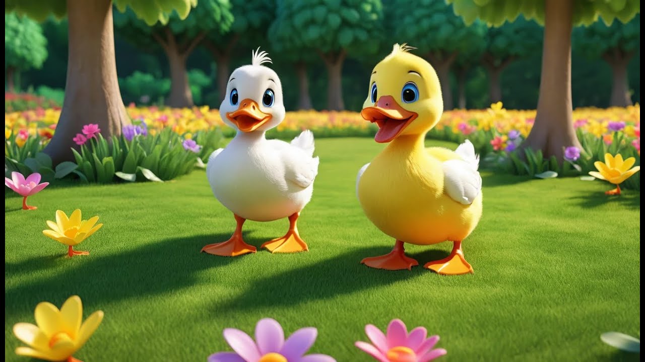 Ducky Wings Go Flap, Flap, Flap! | Fun Duck Song for Kids | Interactive Nursery Rhyme for Toddlers!