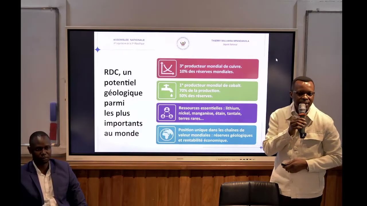 Conférence : La RDC face au défi de sa souveraineté économique et de sa révolution industrielle.