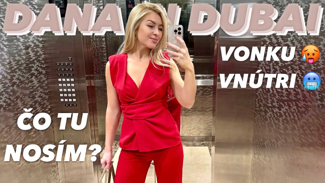 Ako sa v Dubaji zmenil môj štýl + VEĽKÝ HAUL | Dana in Dubai
