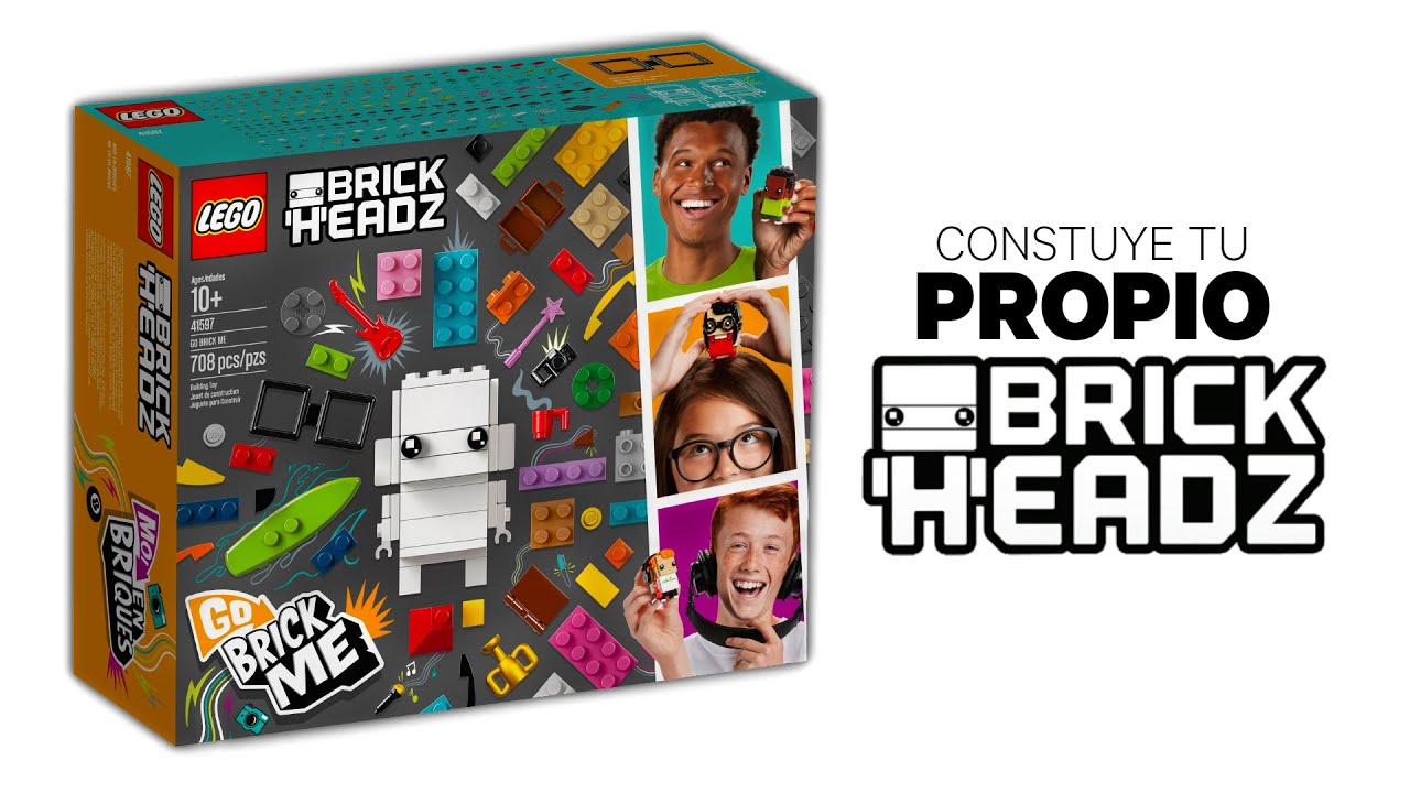 ¡Hagamos un BrickHeadz de LEGO! 🎸 | Review Go Brick Me (41597)