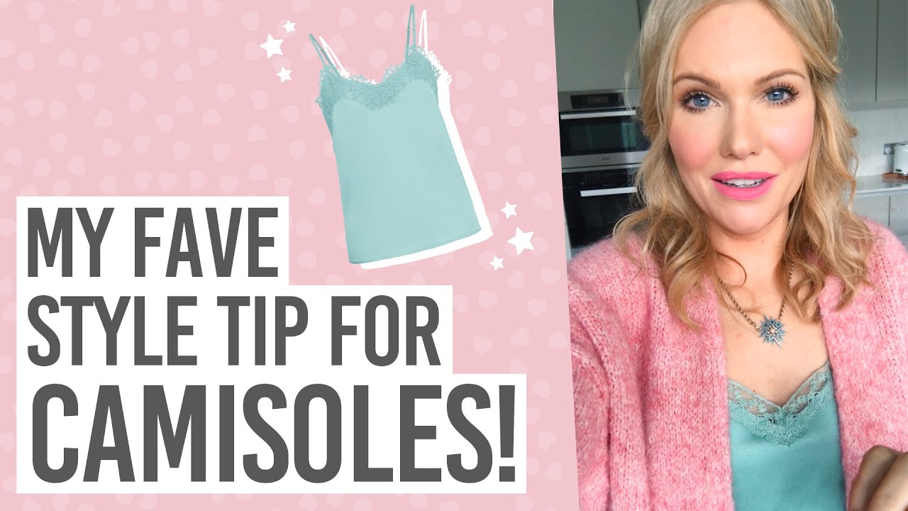 TRY THIS NEXT TIME YOU WEAR A CAMISOLE! 😎👚✨