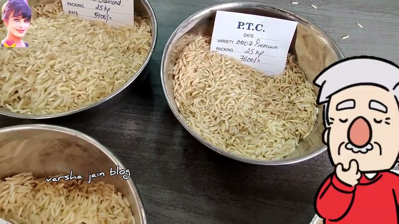 Naya Bazar ; Rice Wholesale Market in Delhi   दाल चावल की थोक मार्किट   Delhi Grains Merchants