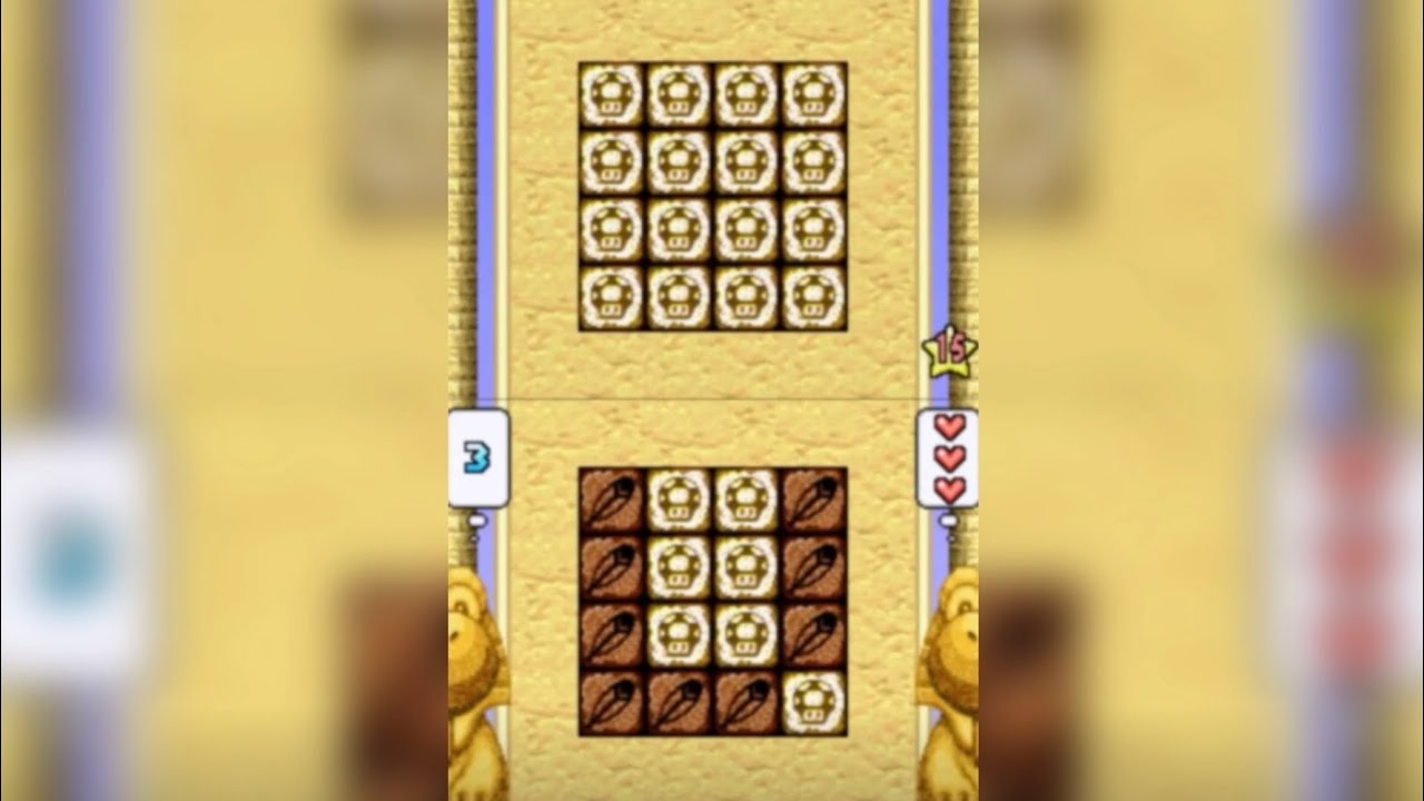Newスーパーマリオブラザーズ パズルパネル レベル17まで到達