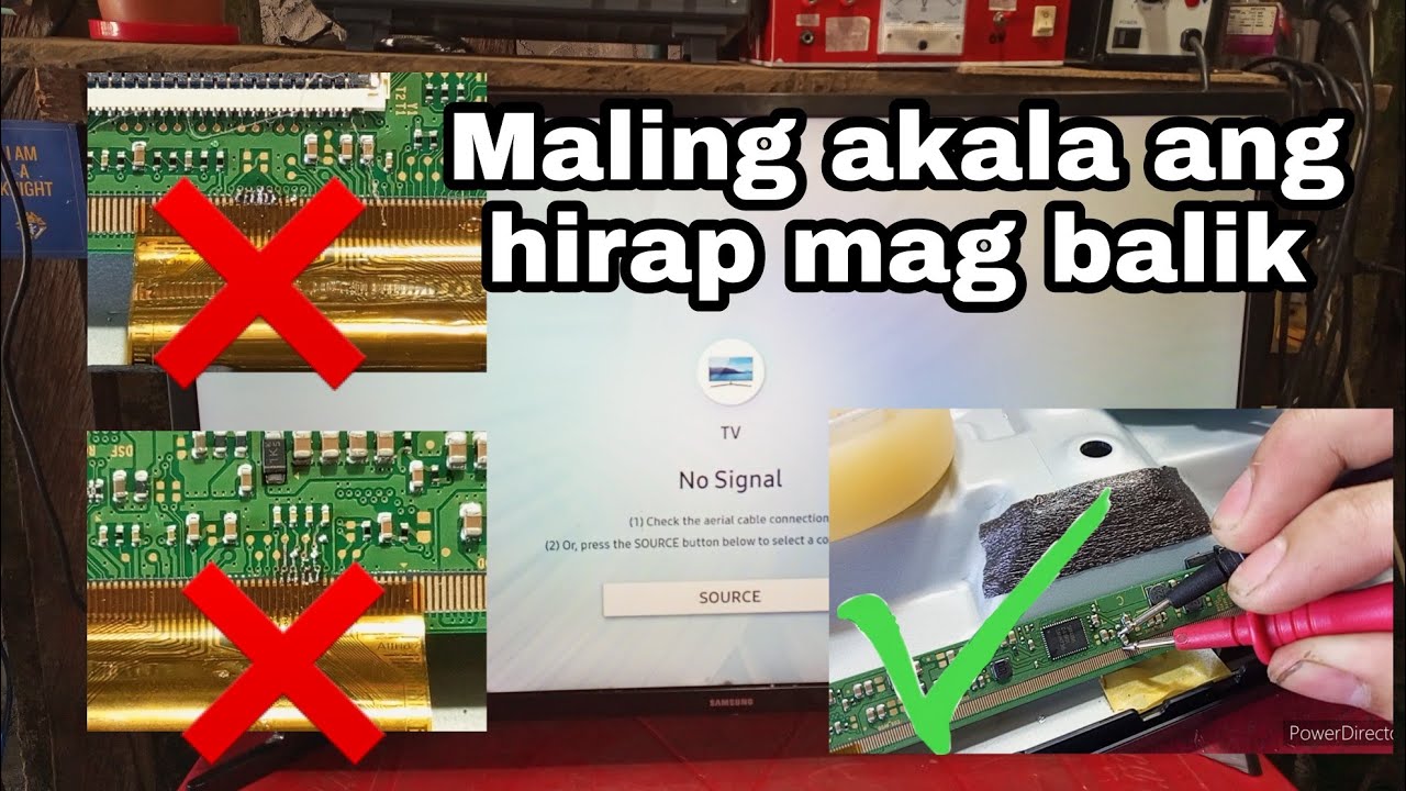Samsung Smart tv 32 inch no picture good backlight | how to repair?