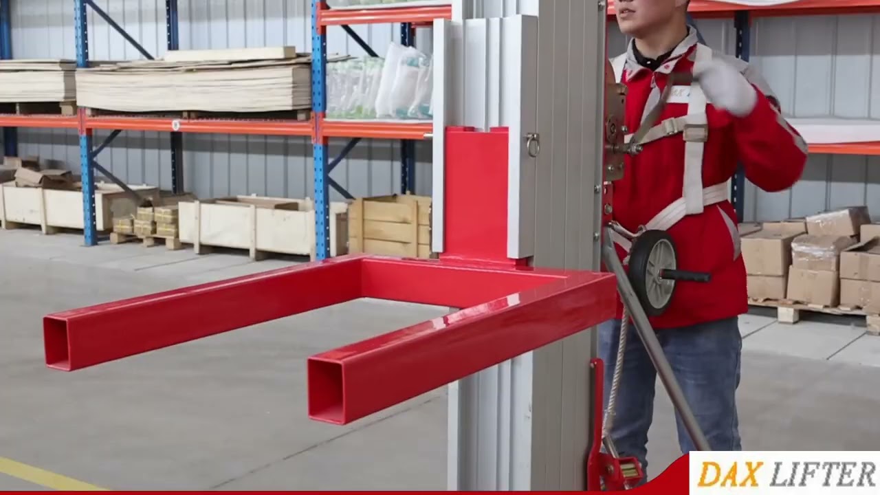 Manual Lifting Portable Material Lift-DAXLIFTER