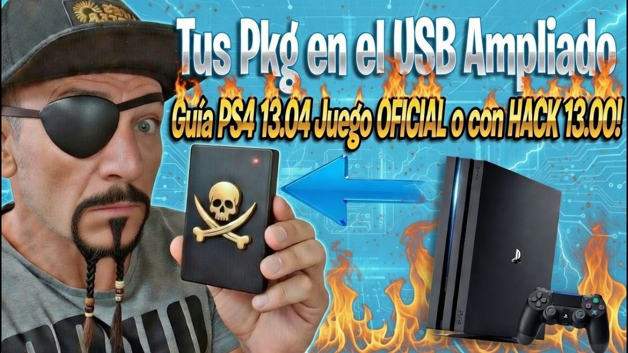 Ps4 CON EXPLOIT y SIN EXPLOIT - PS4 13.04 o Inferior - AMPLIACIÓN Instantea de ALMACENAMIENTO